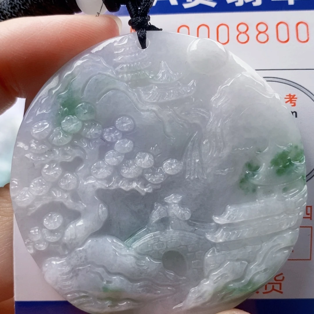 吊坠(不含链)未镶嵌翡翠