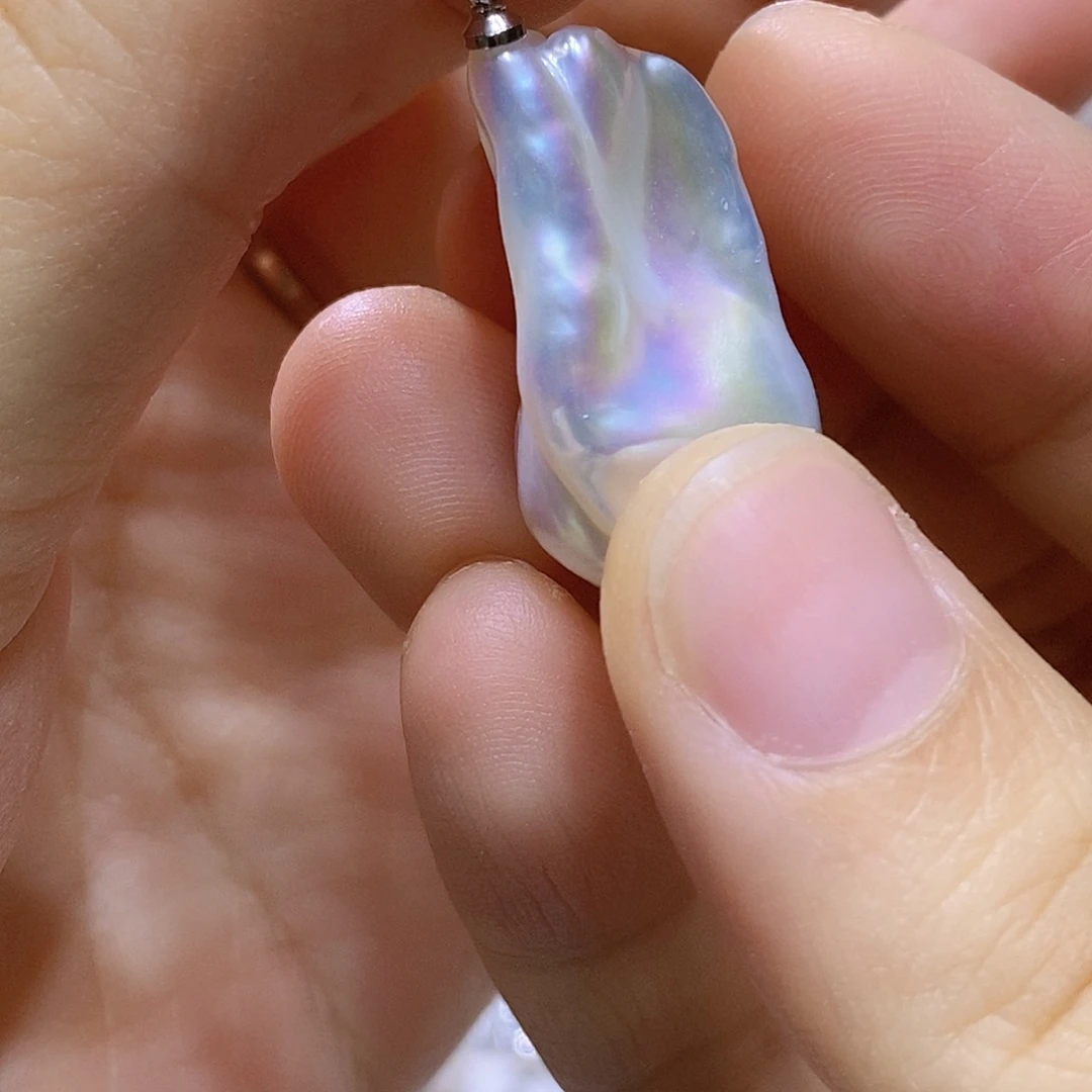 未镶嵌淡水珍珠吊坠或者耳钉手链