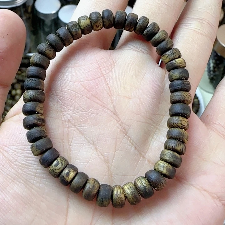 沉香沉香碎屑奇楠沉香碎高货算盘08