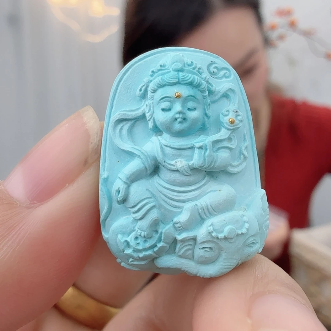 绿松石未镶嵌珠宝半成品