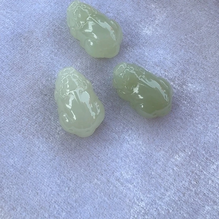 和田玉未镶嵌颈饰多样性发货拍一发一