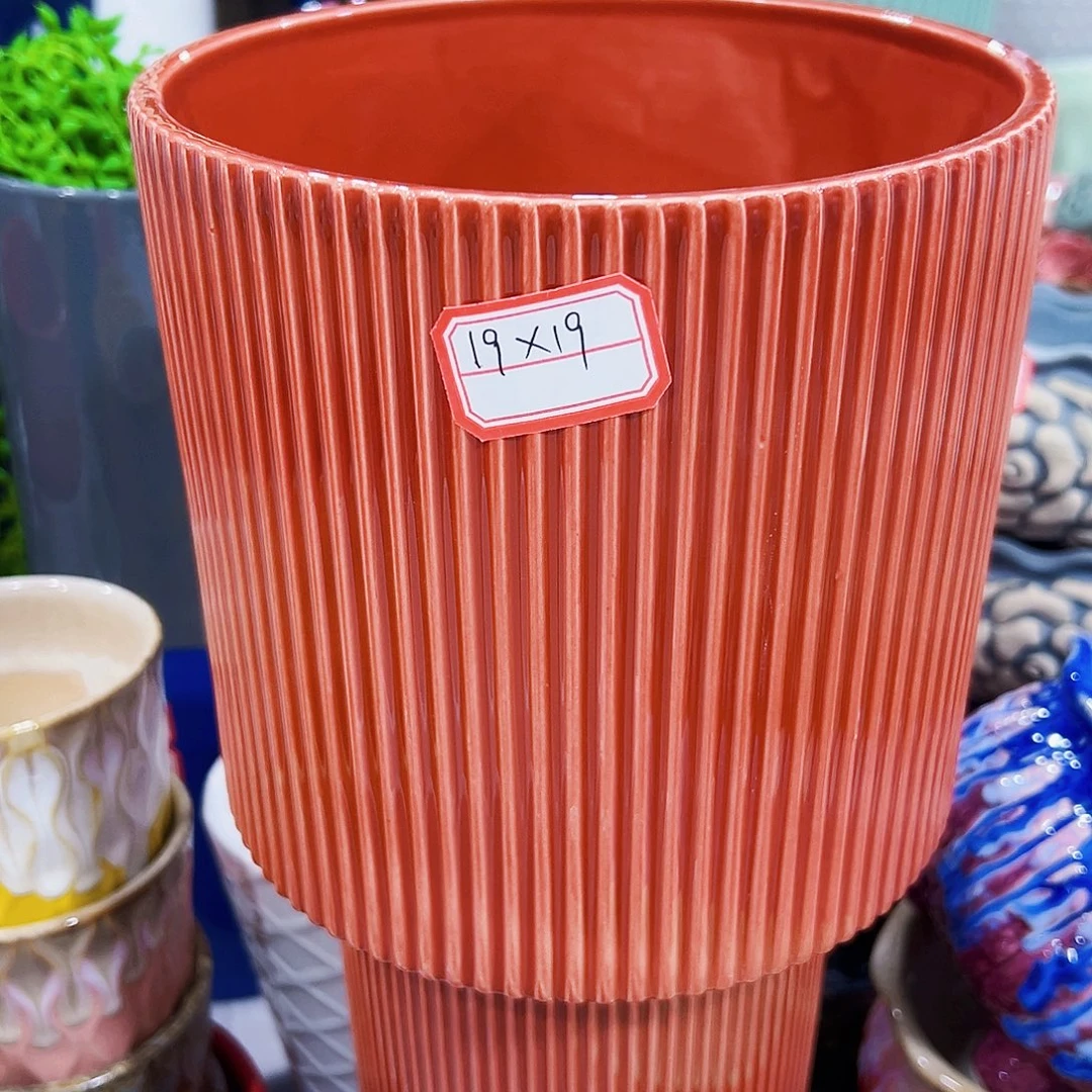 外贸尾单陶瓷花盆凑单10米包邮