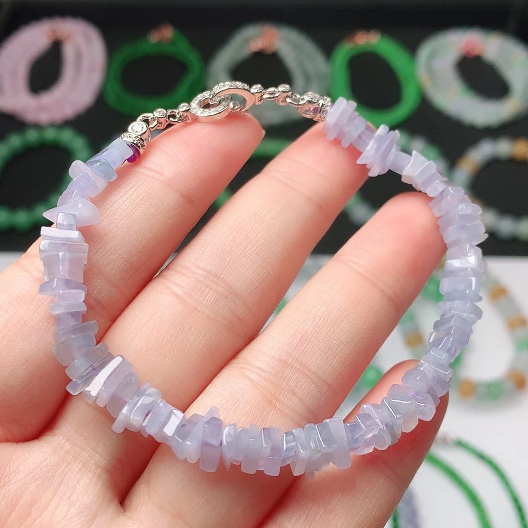 翡翠未镶嵌手链翡翠