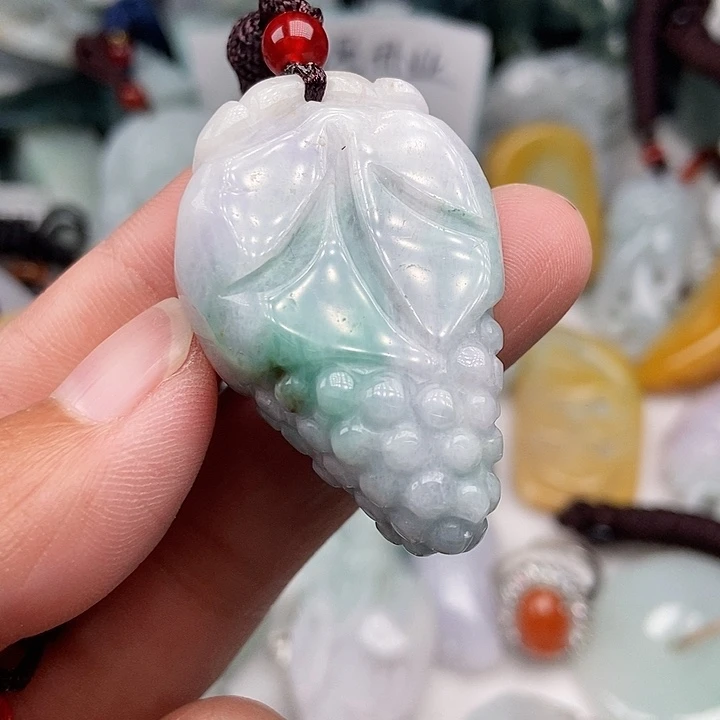 未镶嵌挂件翡翠翡翠