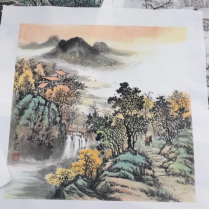 国画海**食占宽老师作品22222222