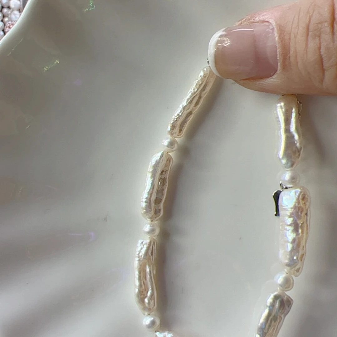 合金手绳淡水珍珠