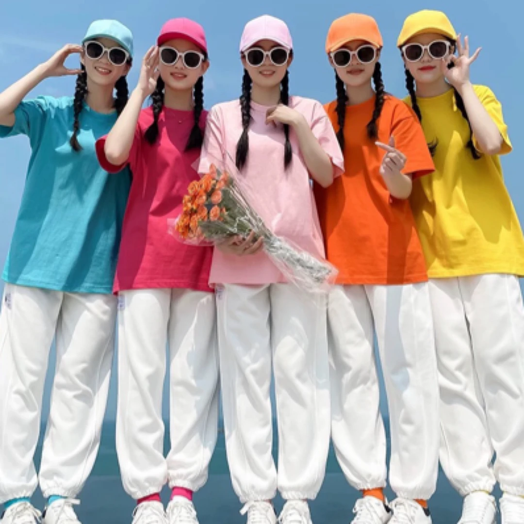 九点八的成人短袖男女款各种颜色样品发5件