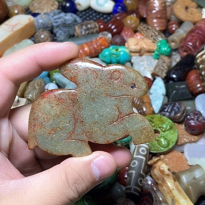 和田玉未镶嵌颈饰169