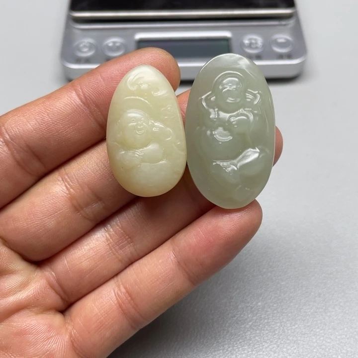 和田玉吊坠(不含链)未镶嵌非*