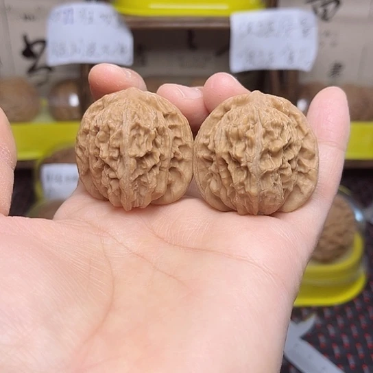 文玩核桃吊坠四座楼