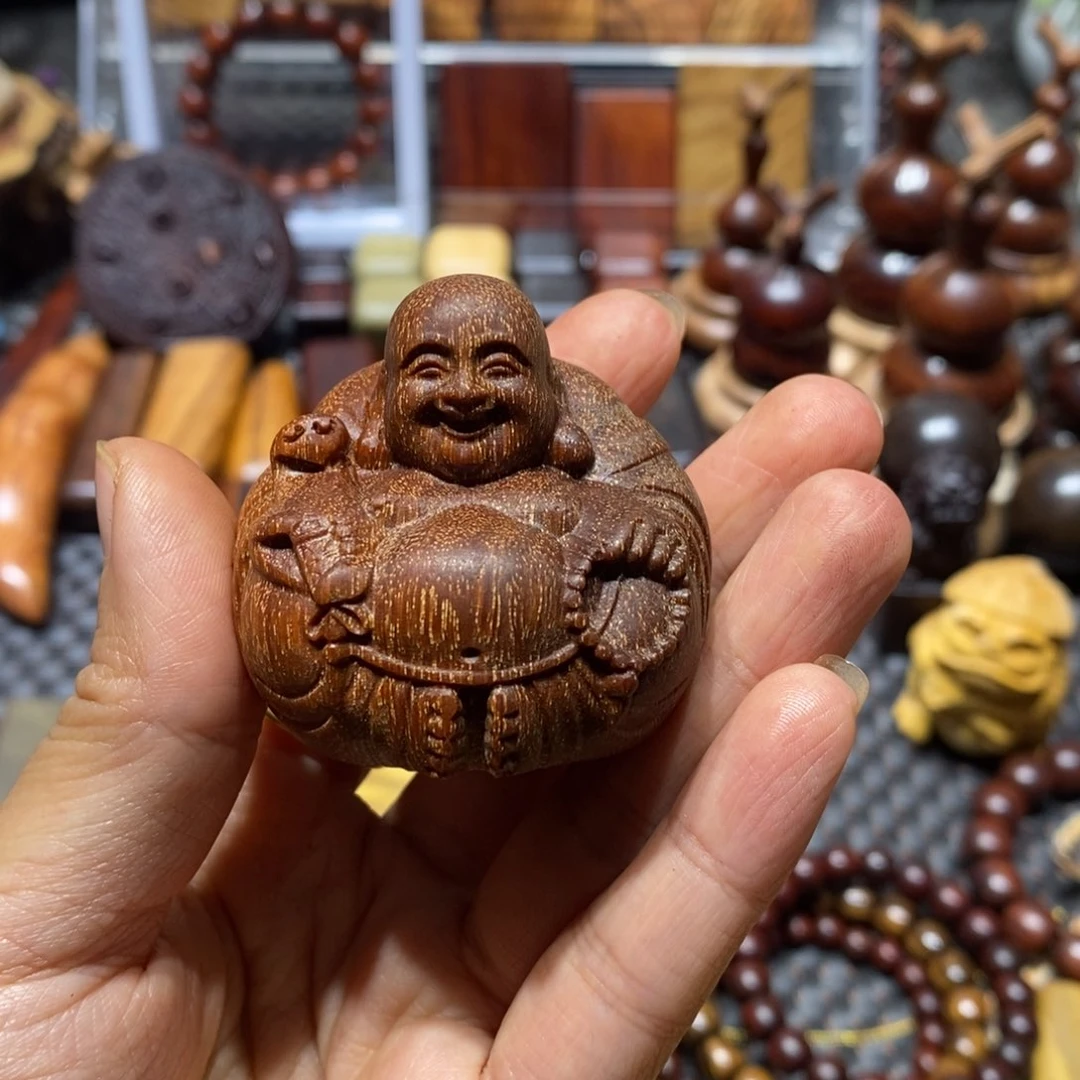 木她****大金星紫檀米勒一个