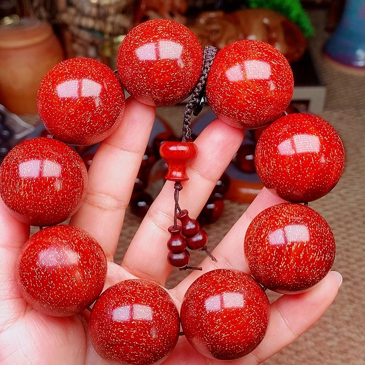 檀香紫檀（小叶紫檀）桃3.0红