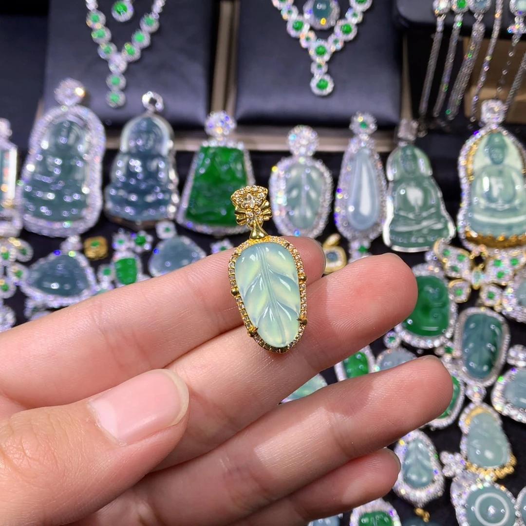 翡翠挂件未镶嵌00000009999