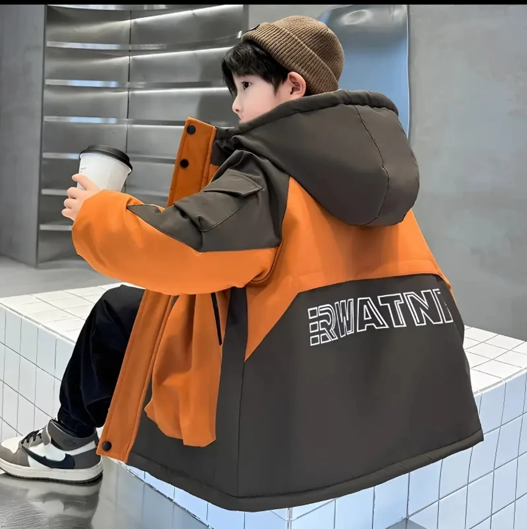 男童冬装棉衣2025新款加绒外套加厚中大儿童冬季棉袄男孩派克棉服