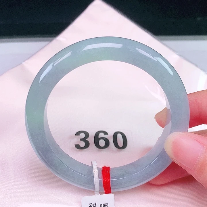 翡翠未镶嵌手镯（圆镯）翡翠手镯
