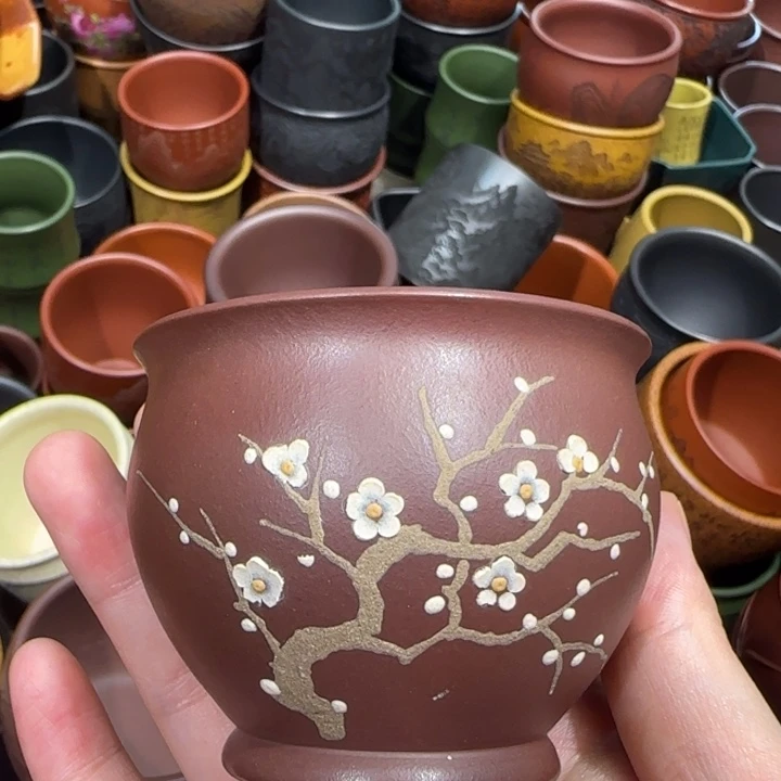 茶杯紫砂全手工紫砂