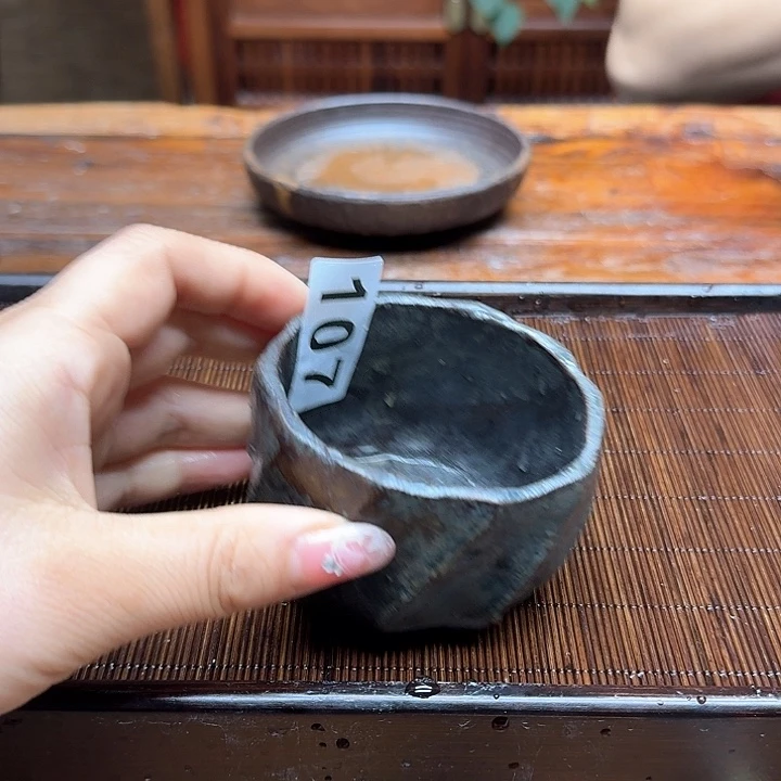 纯手工制作粗陶茶具用****兰