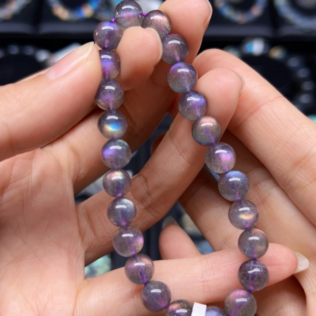 未镶嵌手链长石7.8左右