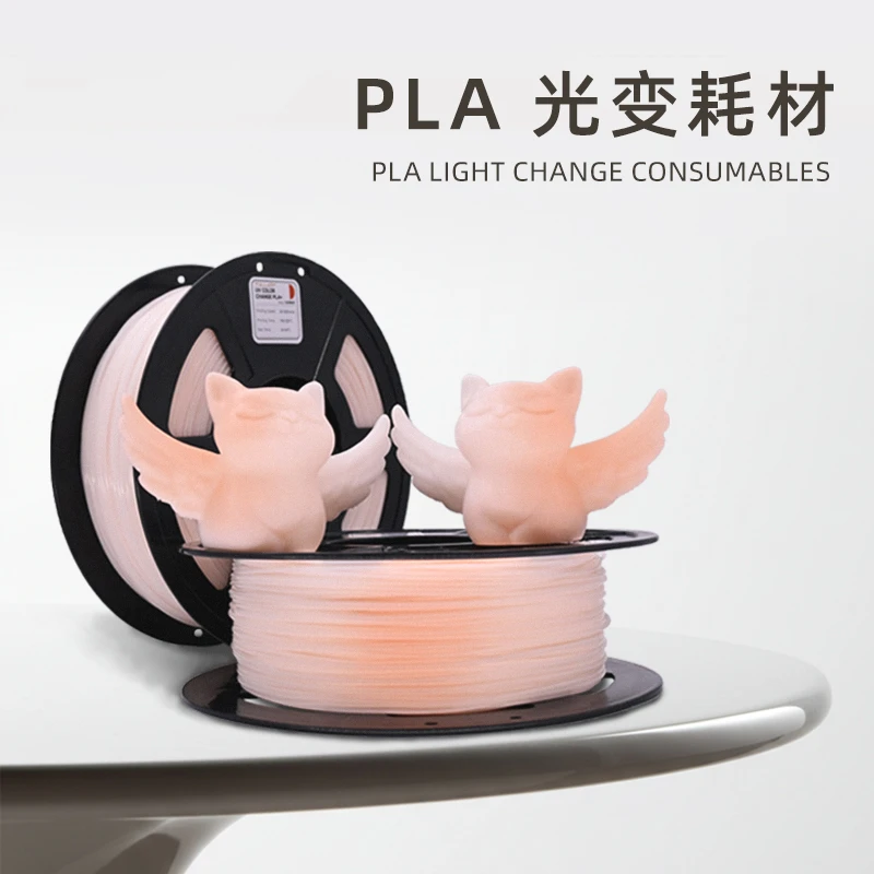 PLA光变UV变色渐变PLA3D打印机FDM耗材环保材料易打印1.75mm 1KG