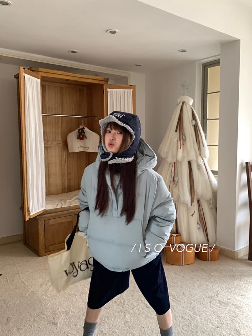 羽羽卫衣连帽外套加厚