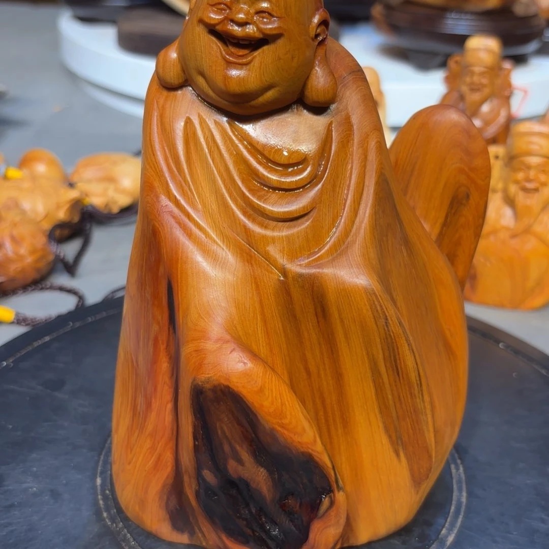柏木（崖柏）太行崖柏弥勒佛