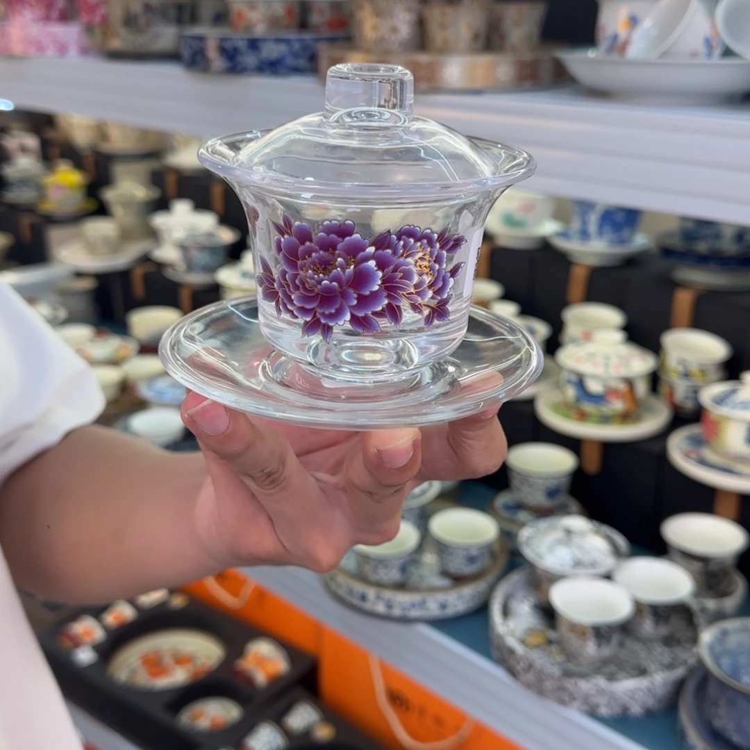 盖碗很好看很精致