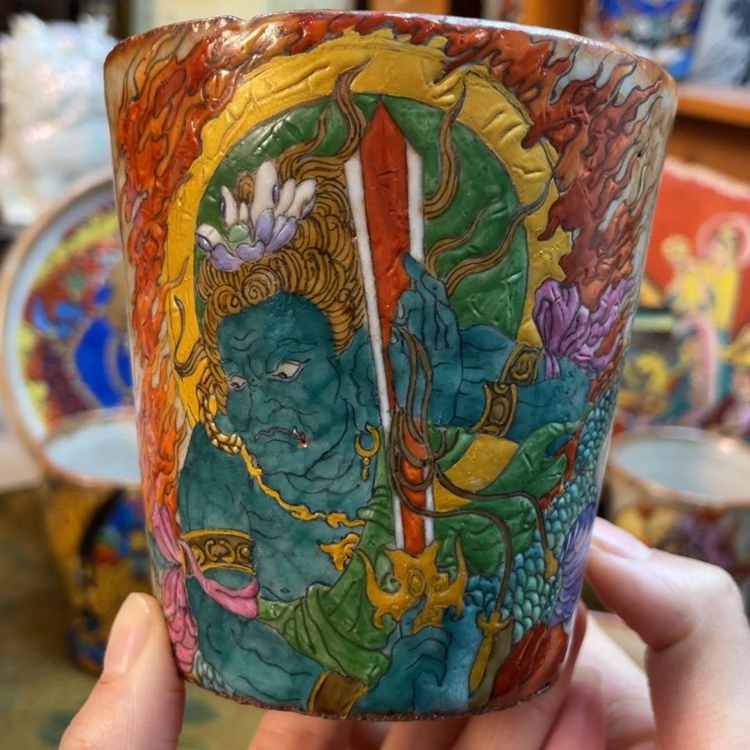 不动明王匣钵杯杯