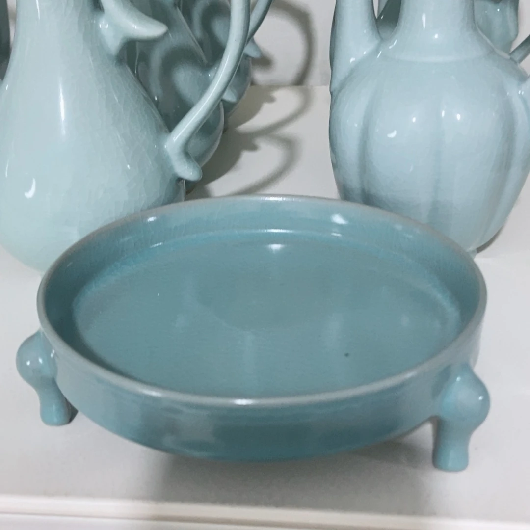 原产地原矿汝瓷～笔洗