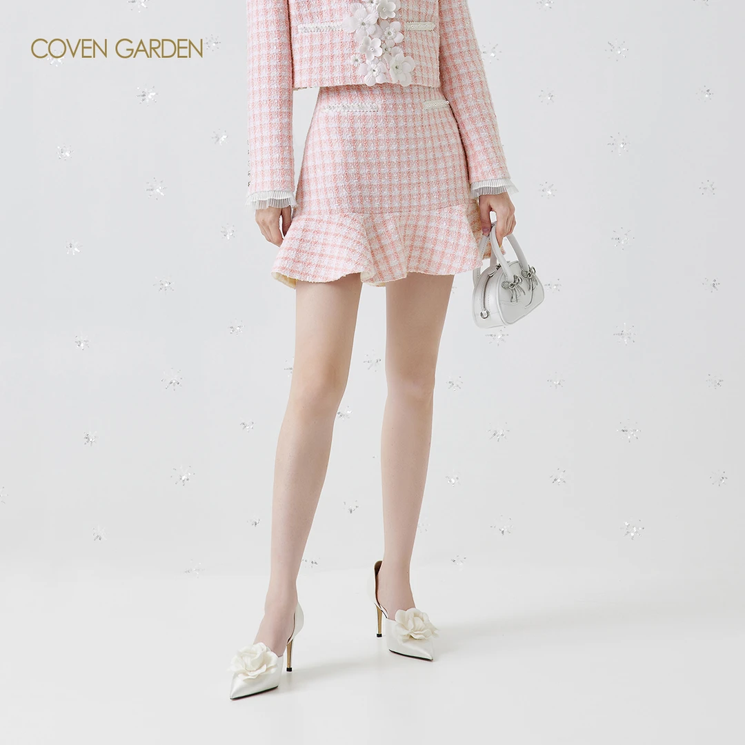 【哥文花园】法式少女荷叶边半身裙CSC1071358