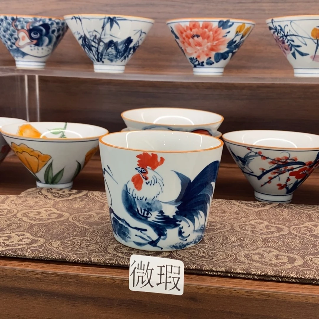 釉下彩手工绘制手工绘制