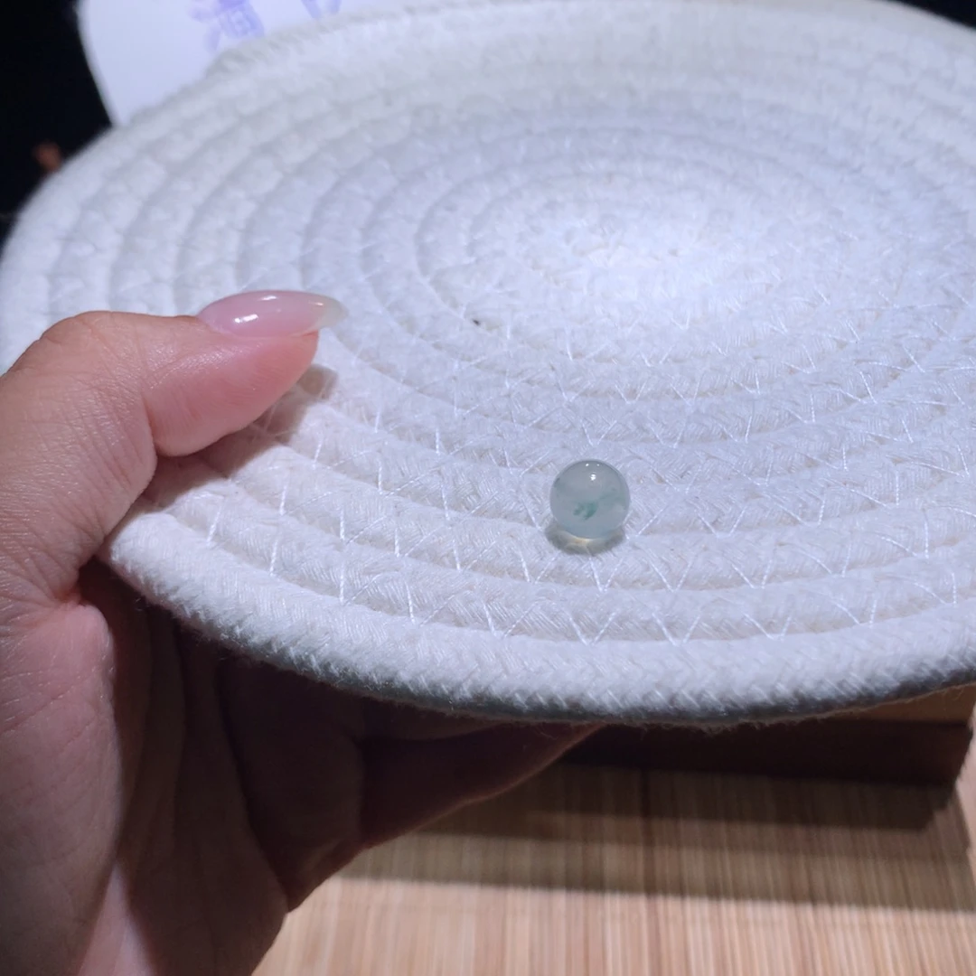 散珠翡翠特价白冰飘花卡8