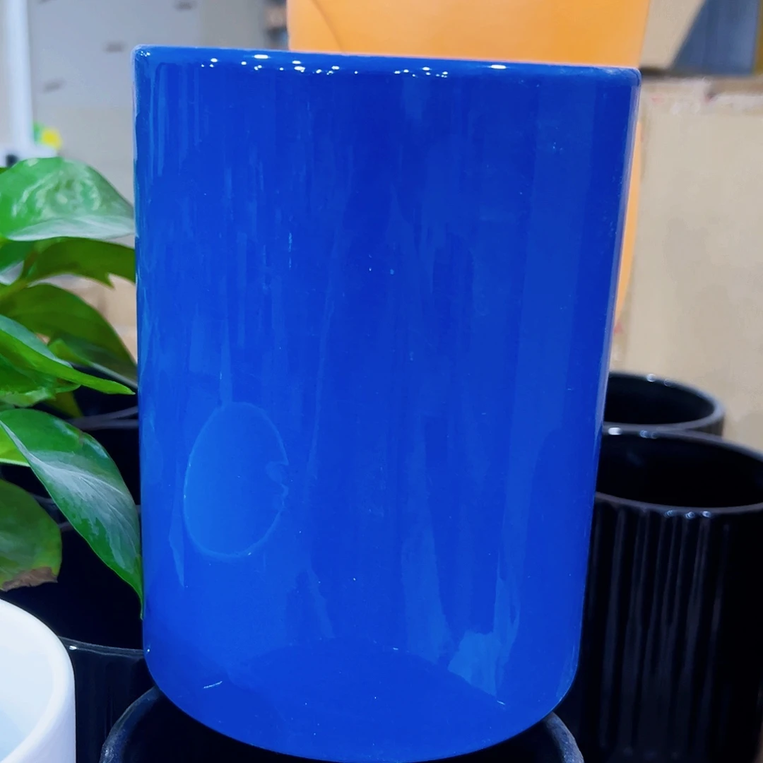 有孔外贸尾单陶瓷花盆凑单10米包邮