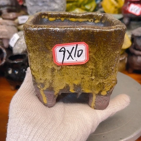 粗陶花盆手工花盆制作