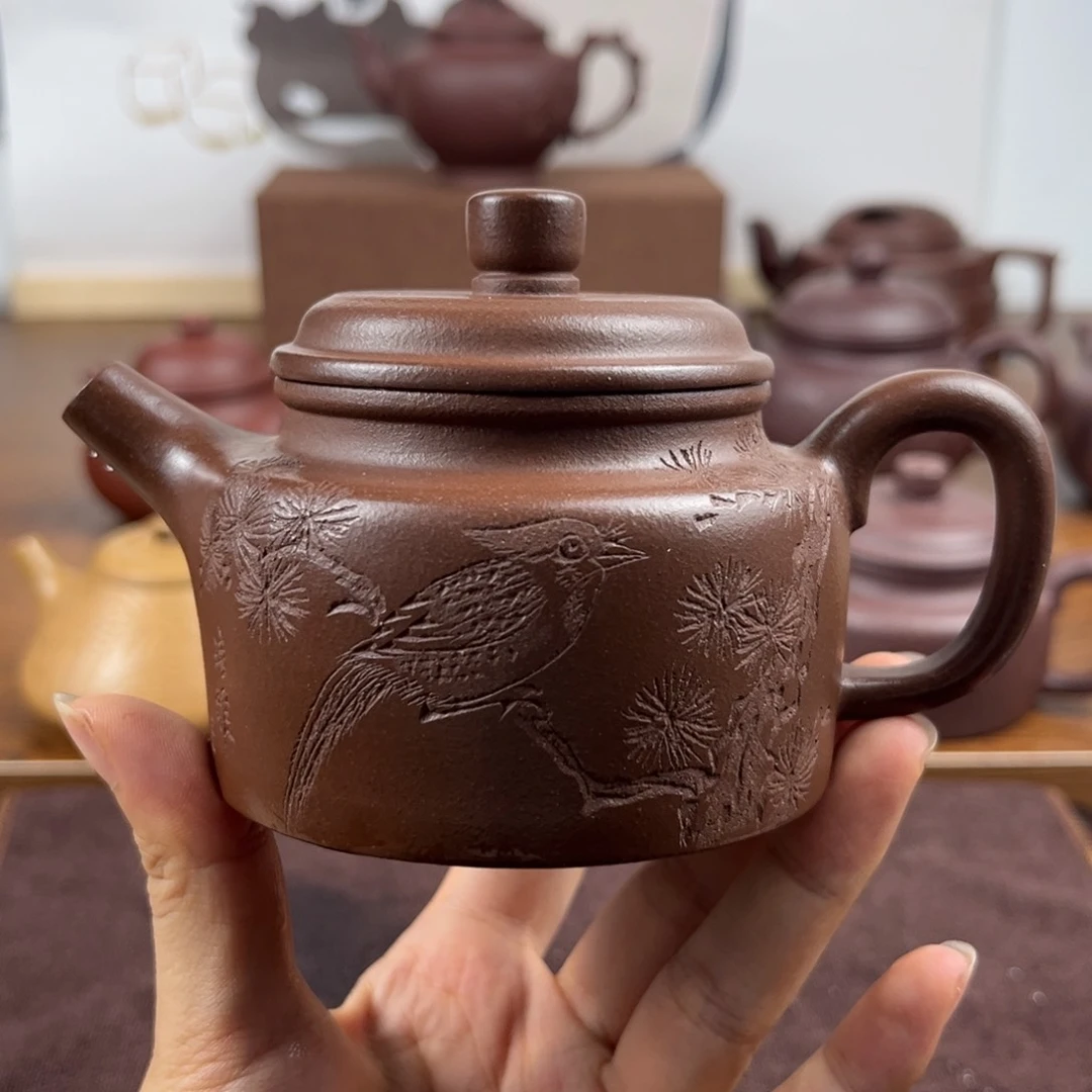 茶壶紫砂手工制作