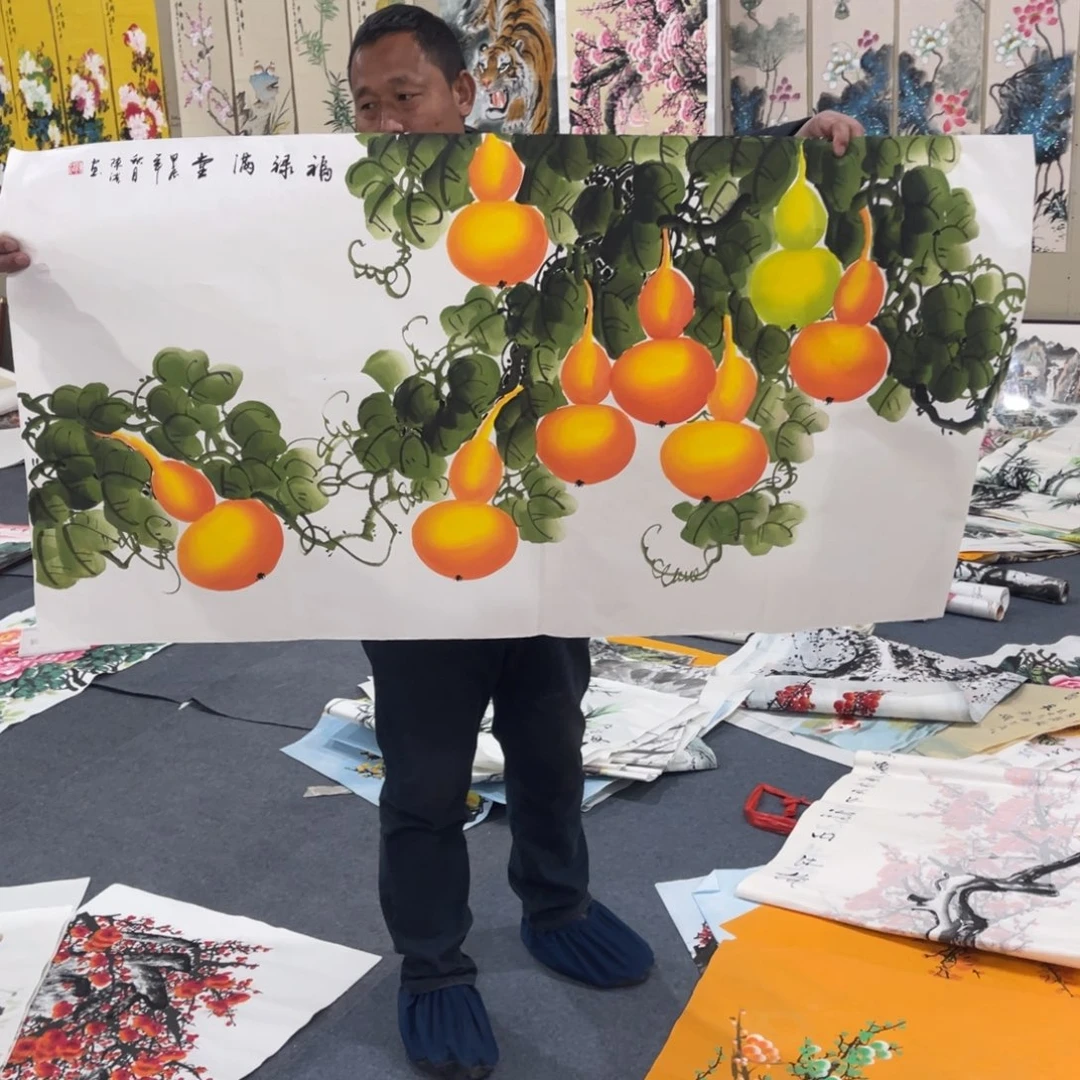 国画处理作品看好再拍哦