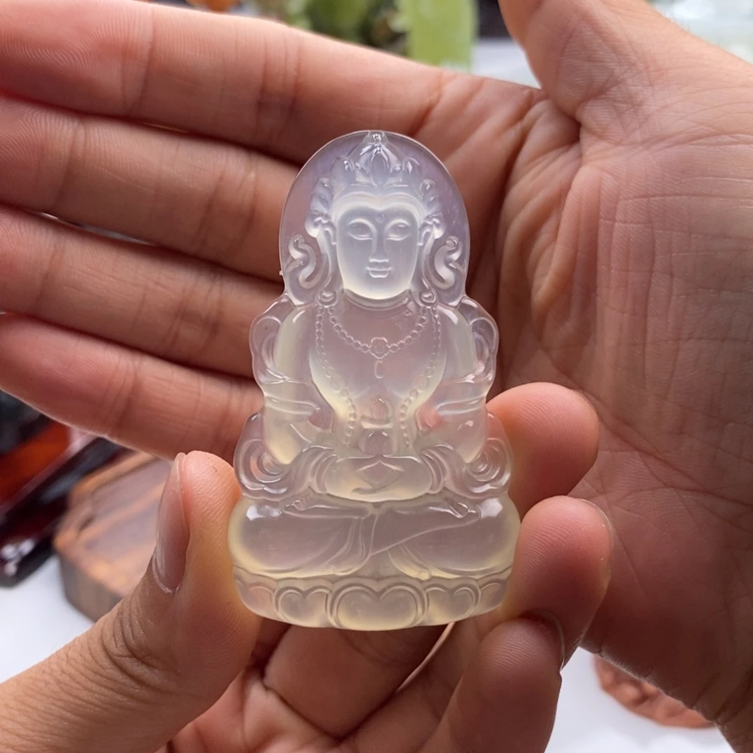 岫玉未镶嵌四大名玉挂件