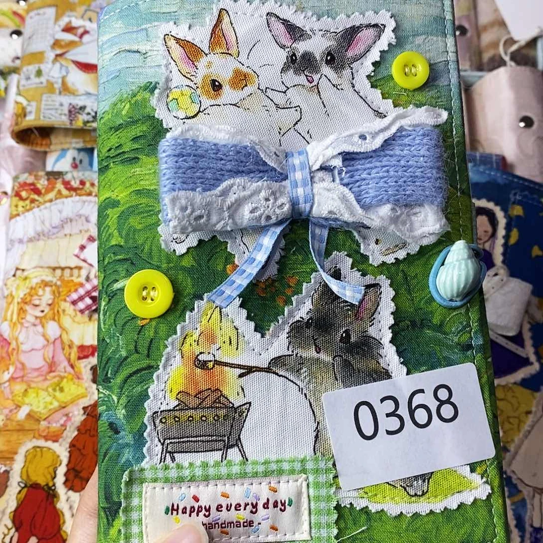 织绣A6 活页不加纸0368