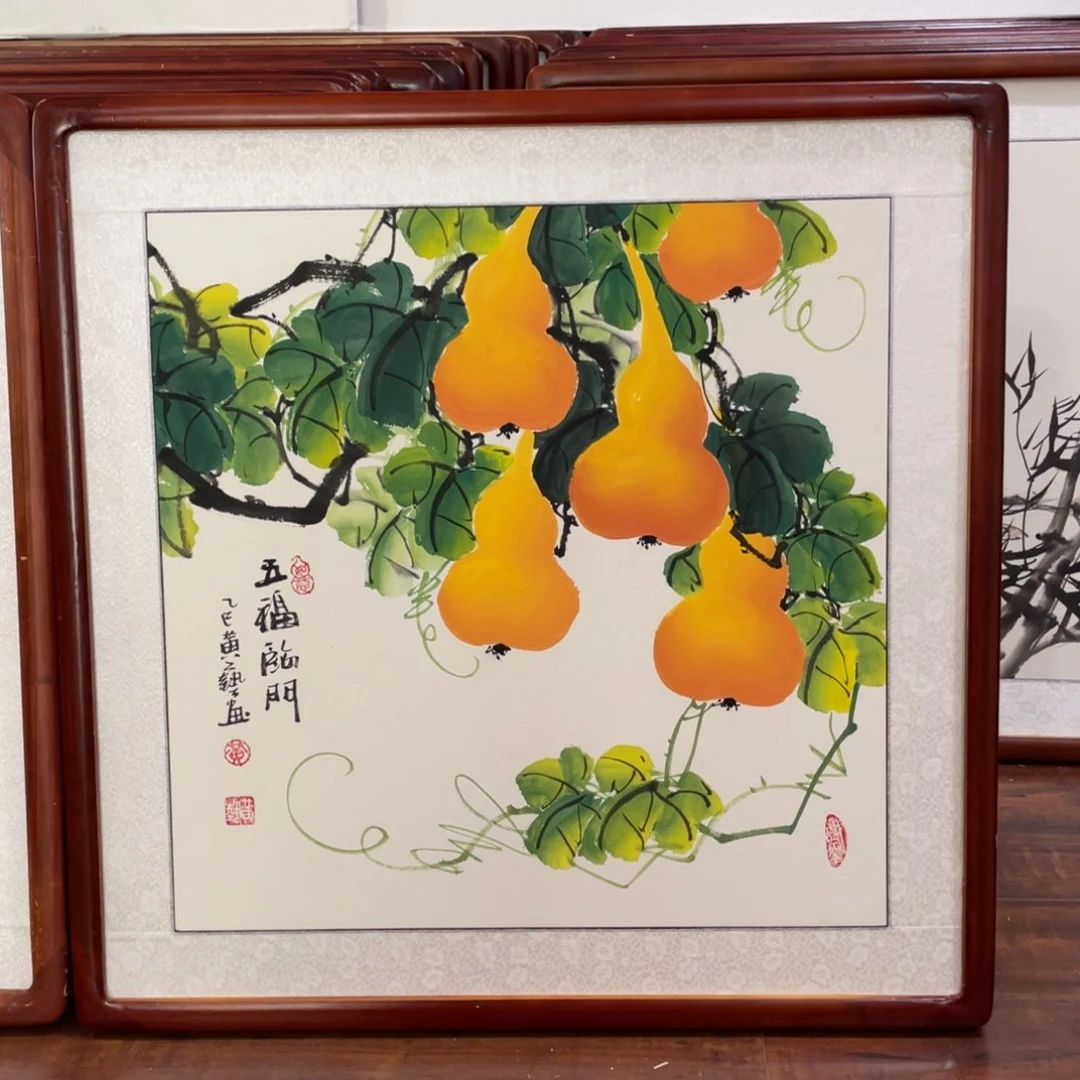 国画带框尺寸63*63厘米