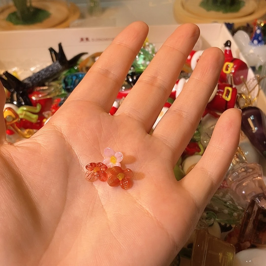 琉璃手工艺品海*三个花