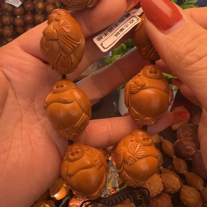 元***哥橄榄核手串/手链2.5弥勒手串