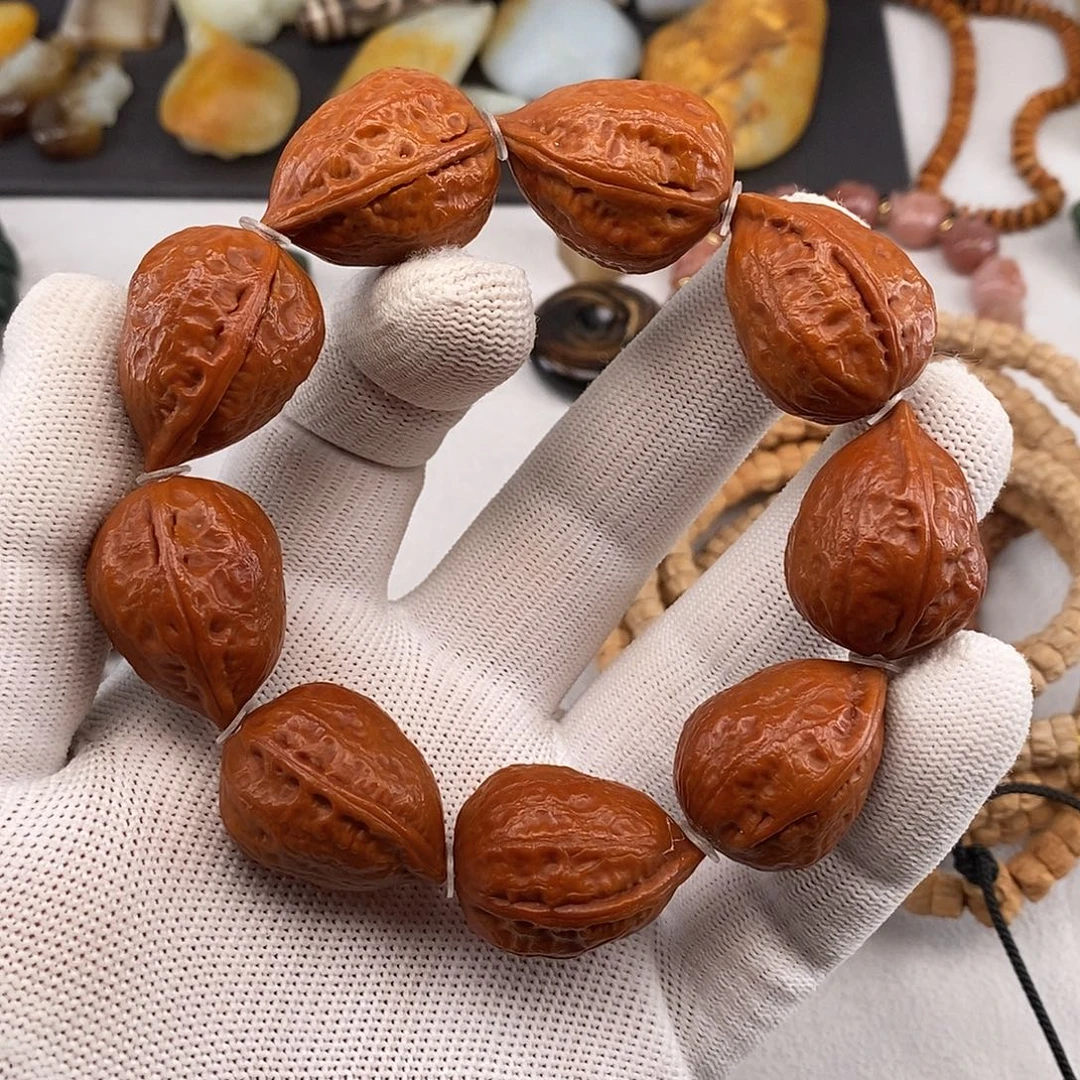 文玩核桃手串秋子核桃21mm