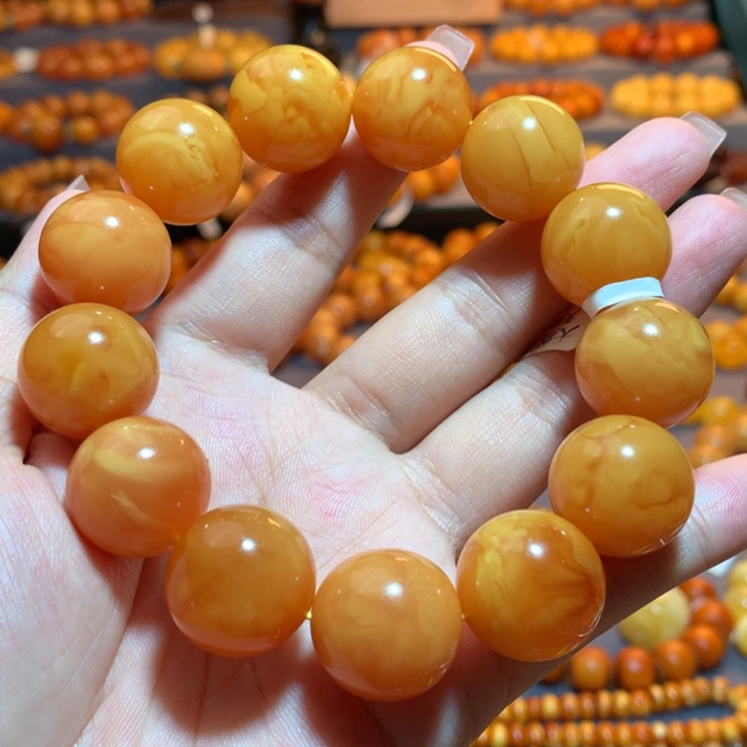 【闪购商品】手串蜜蜡未镶嵌蜜蜡手串