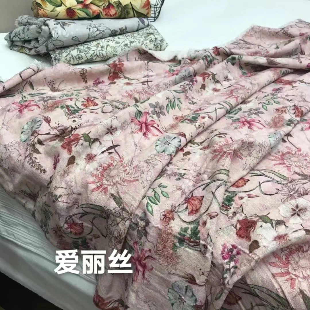 C863外贸尾单【6支加厚汉麻】单人床单印花抑菌舒适亲肤透气盖毯