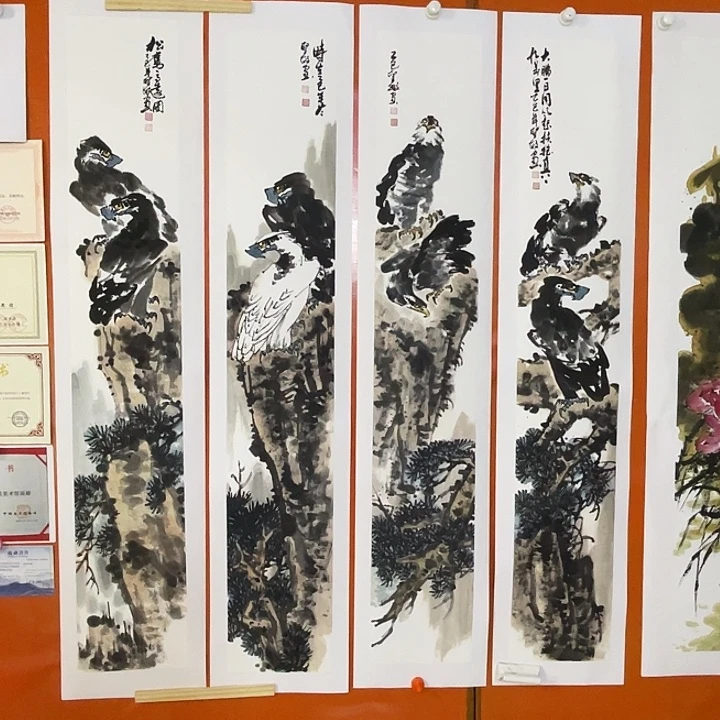 国画张圣敏先生纯手绘作品