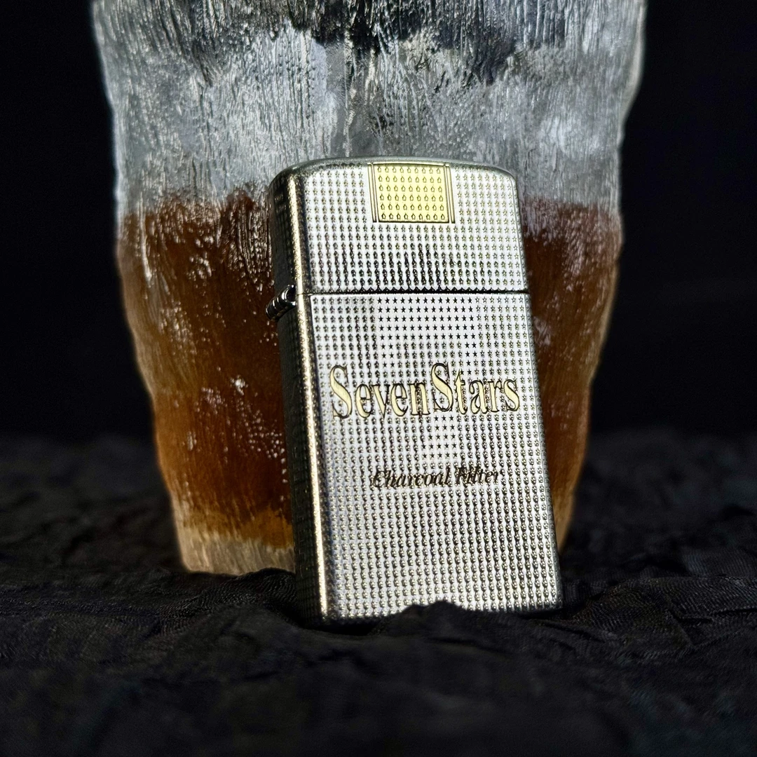 ZIPPO打火机 七星 纤巧煤油打火机 DYJ1