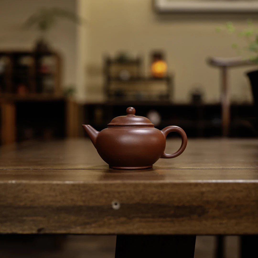 【悦生活】水平壶-亦缶-110ml-没刻字无提溜（窑云S0261）