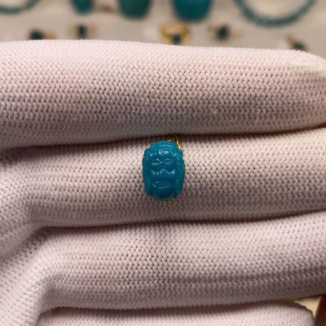 绿松石未镶嵌背云AA634