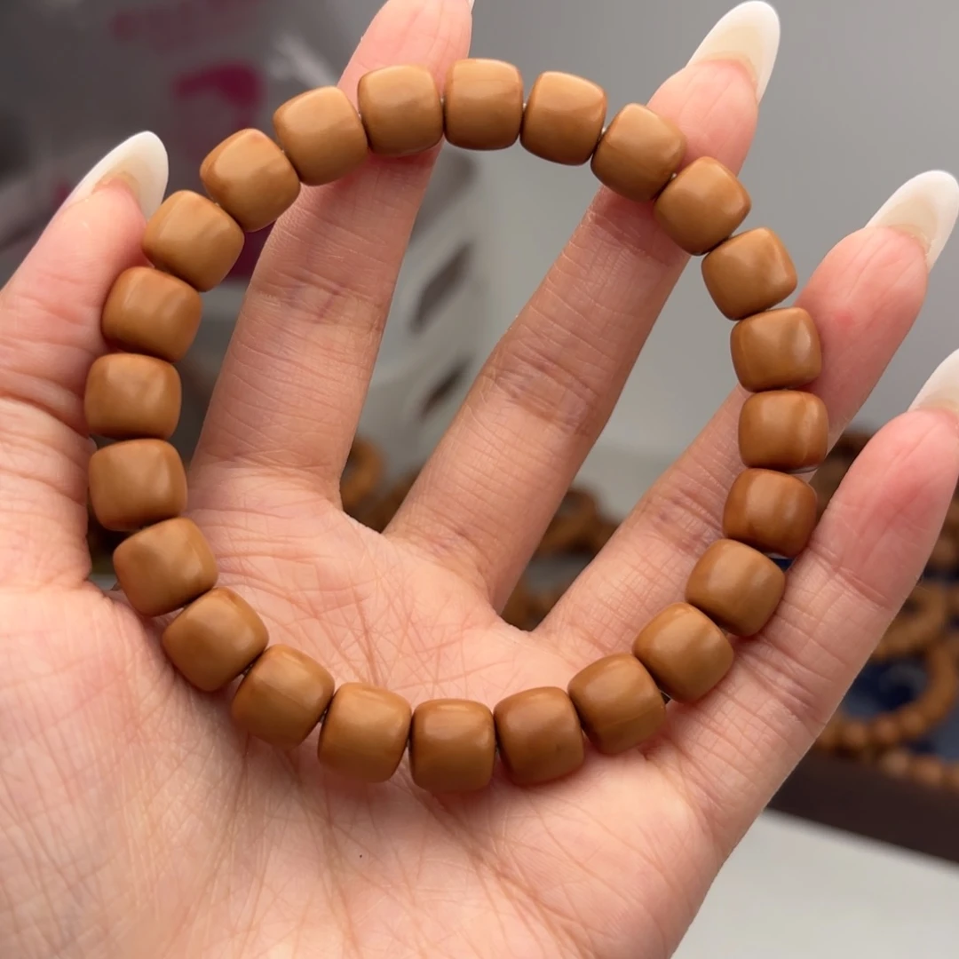 猴头核桃手串无暇走色道珠9+雕刻