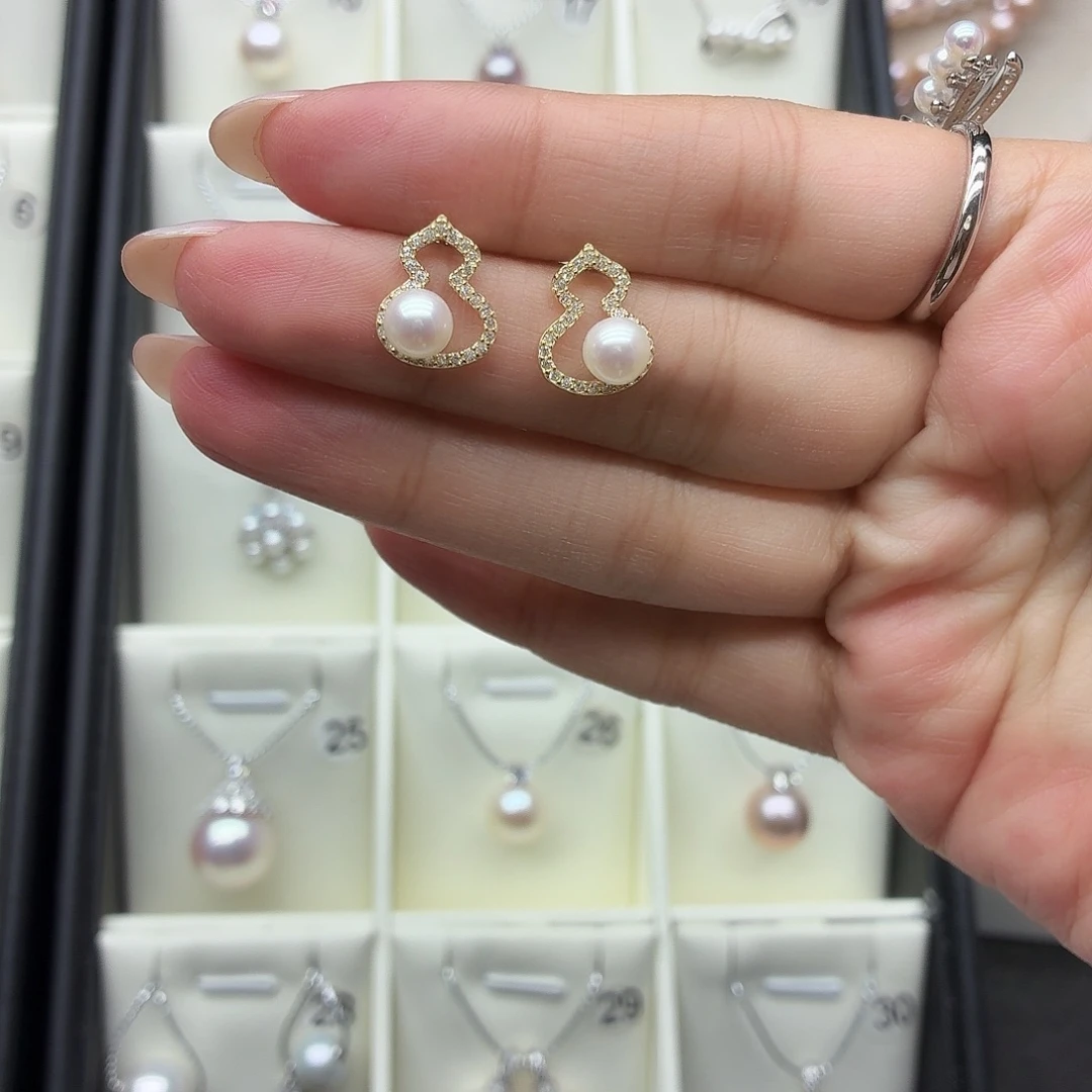 锆石非金属925银小葫芦孤品福利