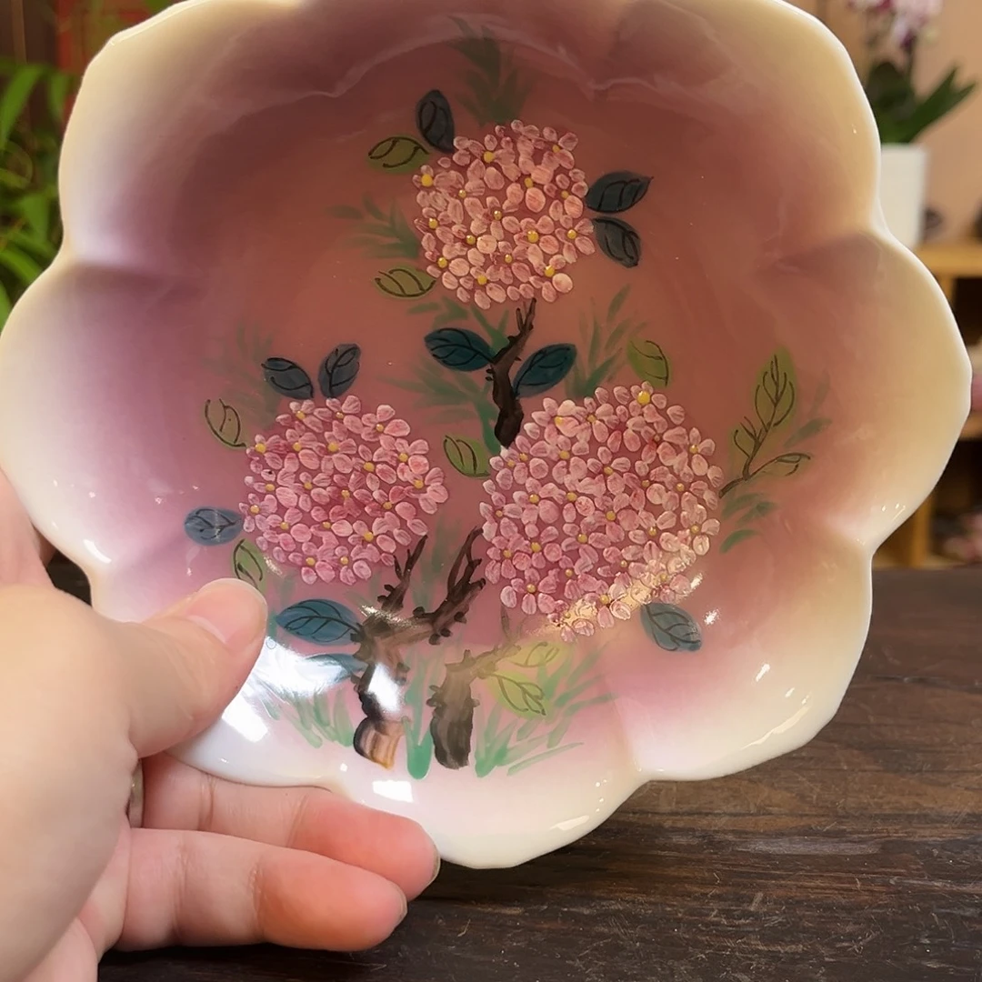 柴烧手工手绘陶瓷